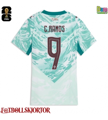 Portugal Goncalo Ramos #9 Bortatröja Dam VM 2026 Kortärmad
